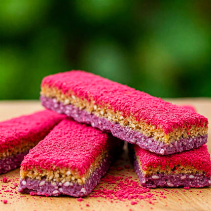 100% gefriergetrocknete Himbeere in Pulverform BIO - 100g Ideal zum Färben deiner Rezepte!