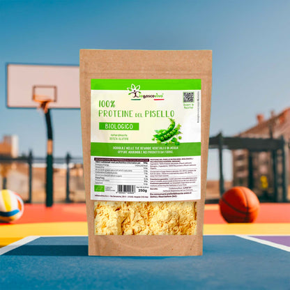 100% Protéine de Pois en poudre BIO - 250g