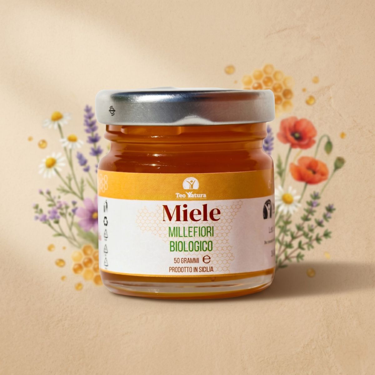 Miel Millefiori Biologique Sicilien