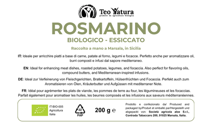 Romarin Séché Bio 200 gr