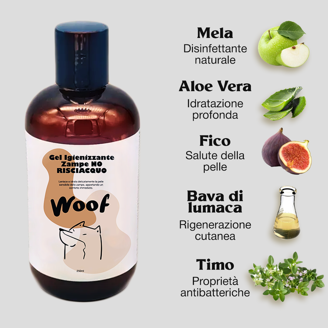 Paw Sanitizing Gel No Rinse