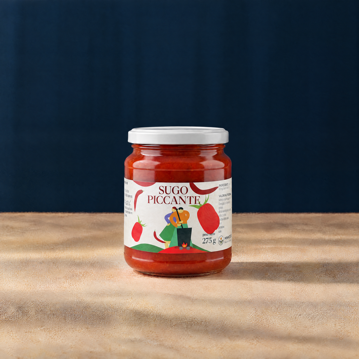 Artisanal Spicy Sauce - With Chili Pepper and EVO Oil