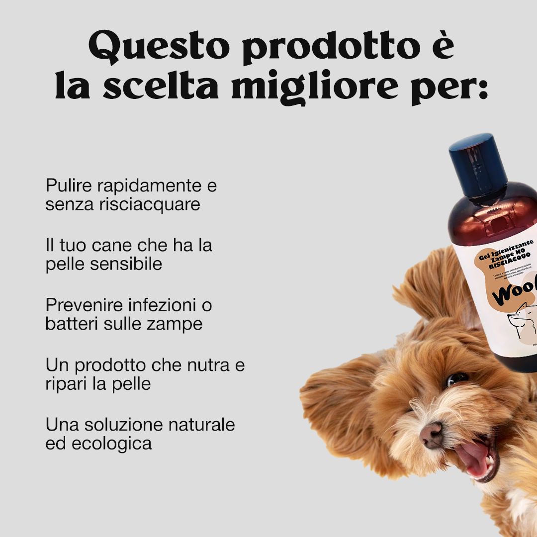 Paw Sanitizing Gel No Rinse