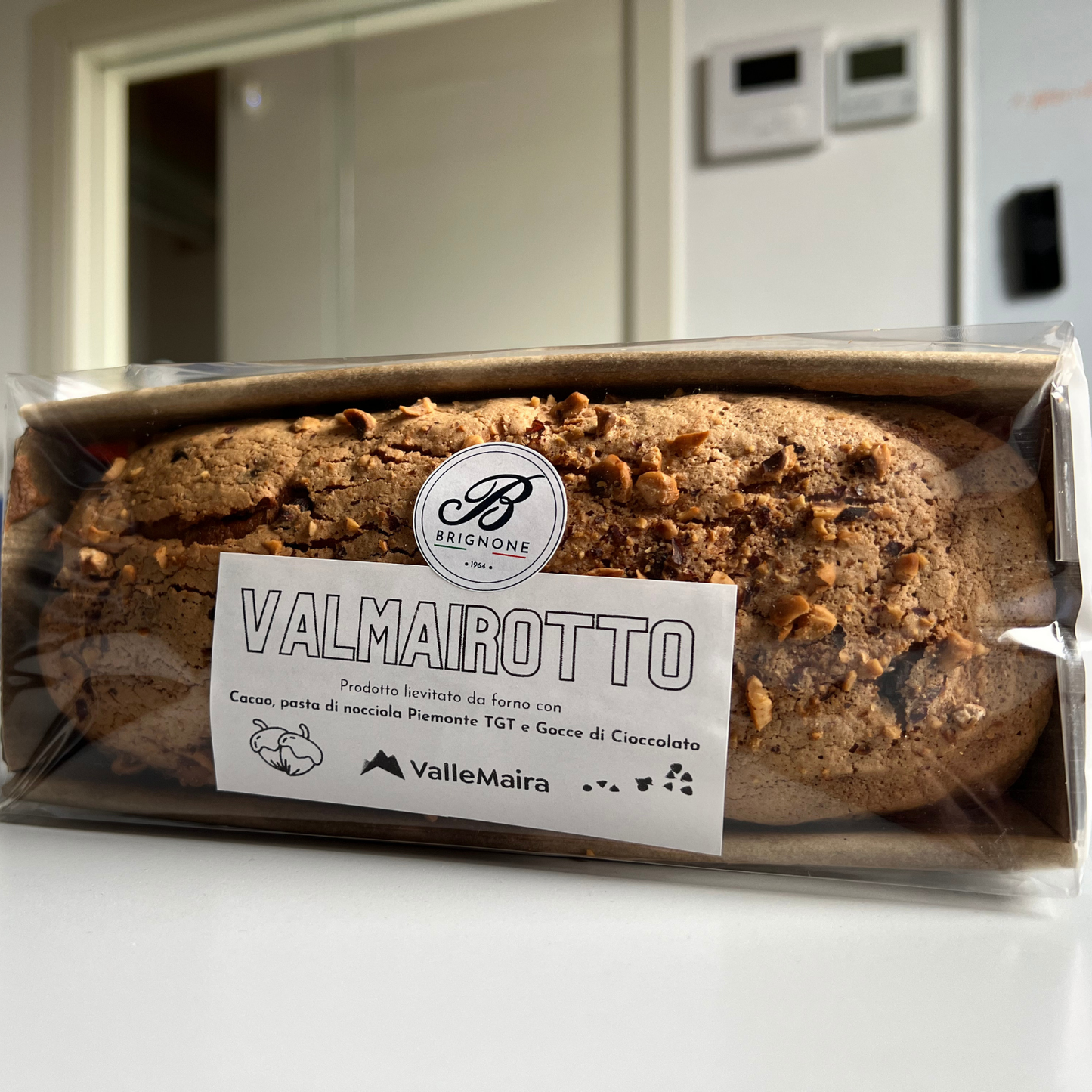 ValMairotto – Hefekuchen aus dem Maira-Tal mit Kakao und Haselnüssen – 220 g
