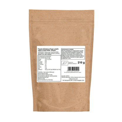 Preparato per Burger o Polpette ai Funghi Shiitake BIO 210g