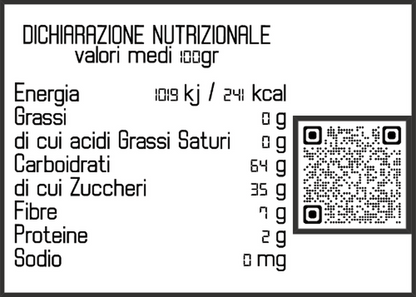 Prugne Disidratate denocciolate al naturale