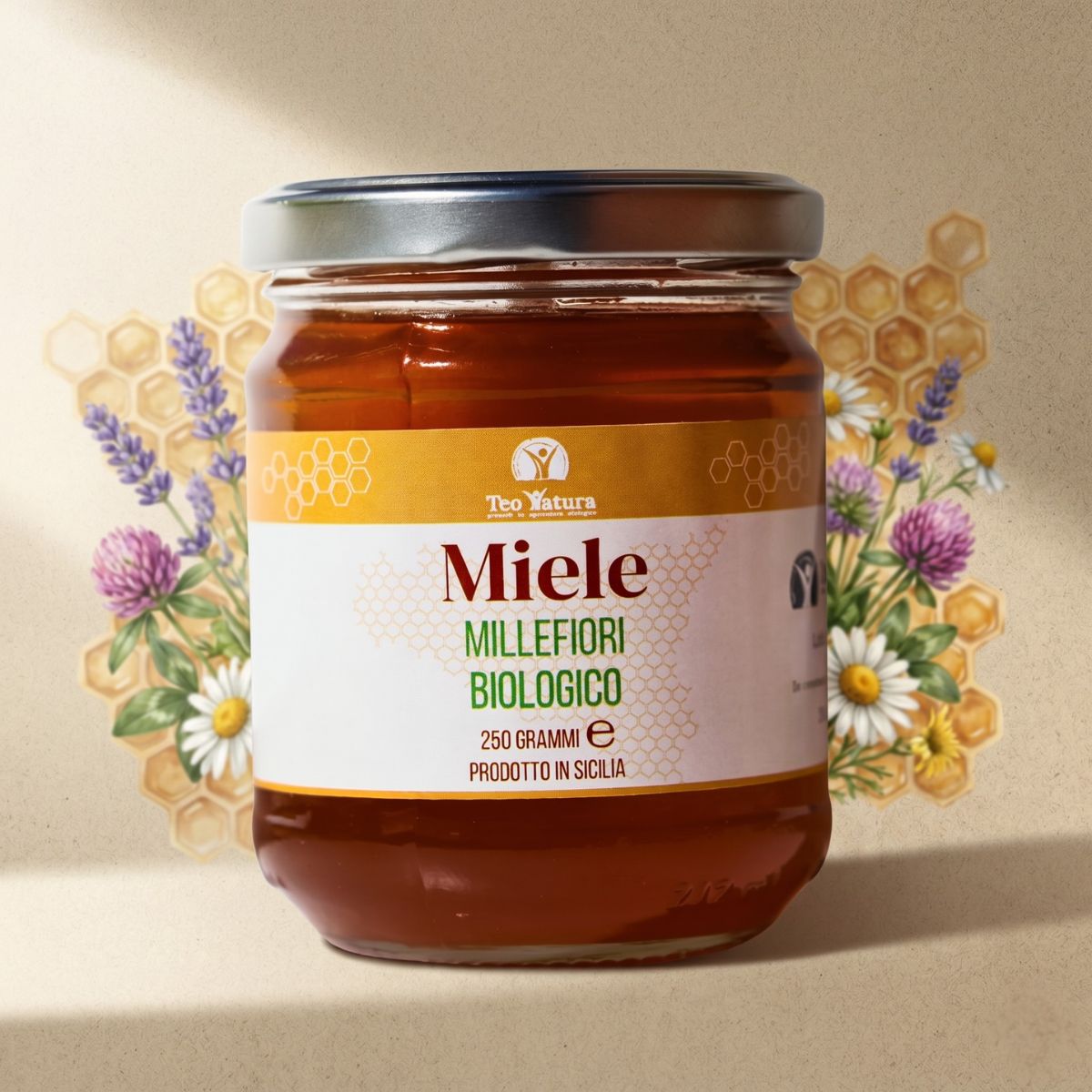 Miel Millefiori Biologique Sicilien