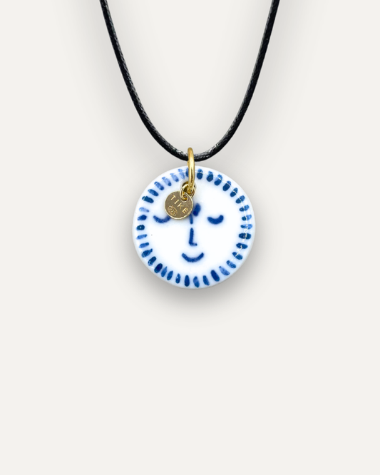 Charm in Porcellana Sole Blu