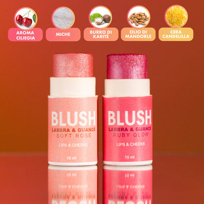 Blush Labbra e Guance - Soft Rose