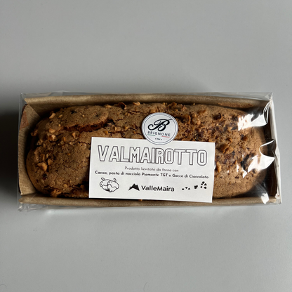 ValMairotto – Hefekuchen aus dem Maira-Tal mit Kakao und Haselnüssen – 220 g