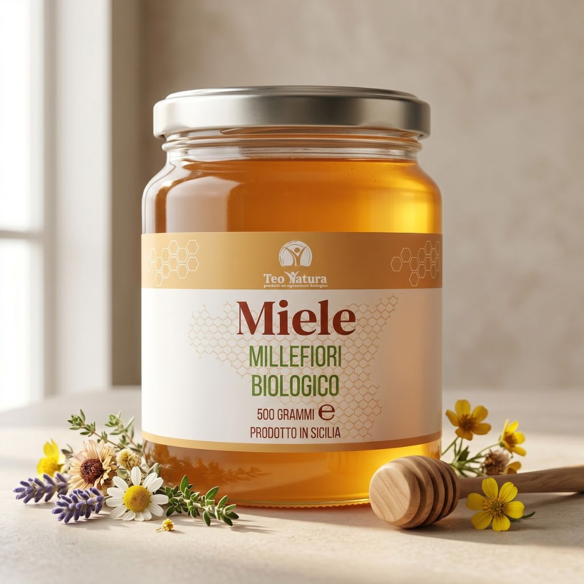 Miel Millefiori Biologique Sicilien
