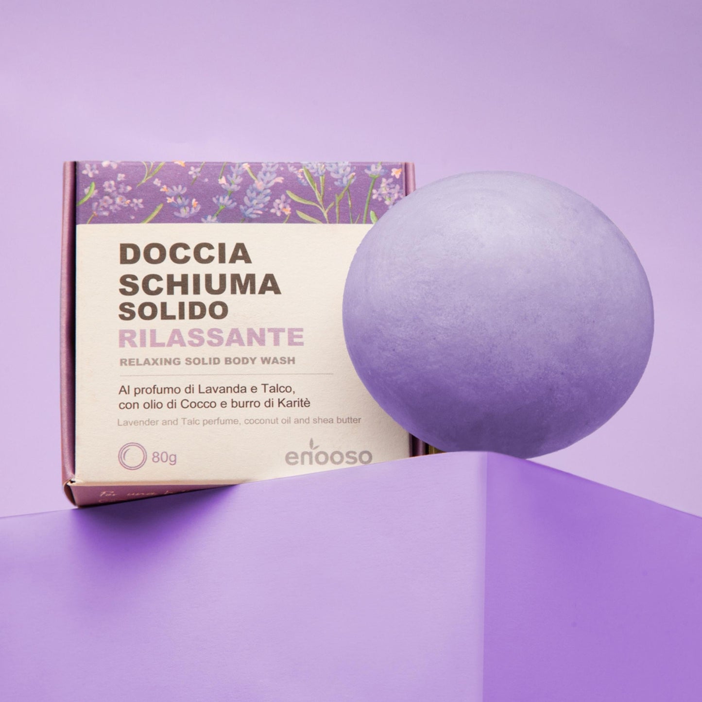Gel de Banho Relaxante - Lavanda e Talco