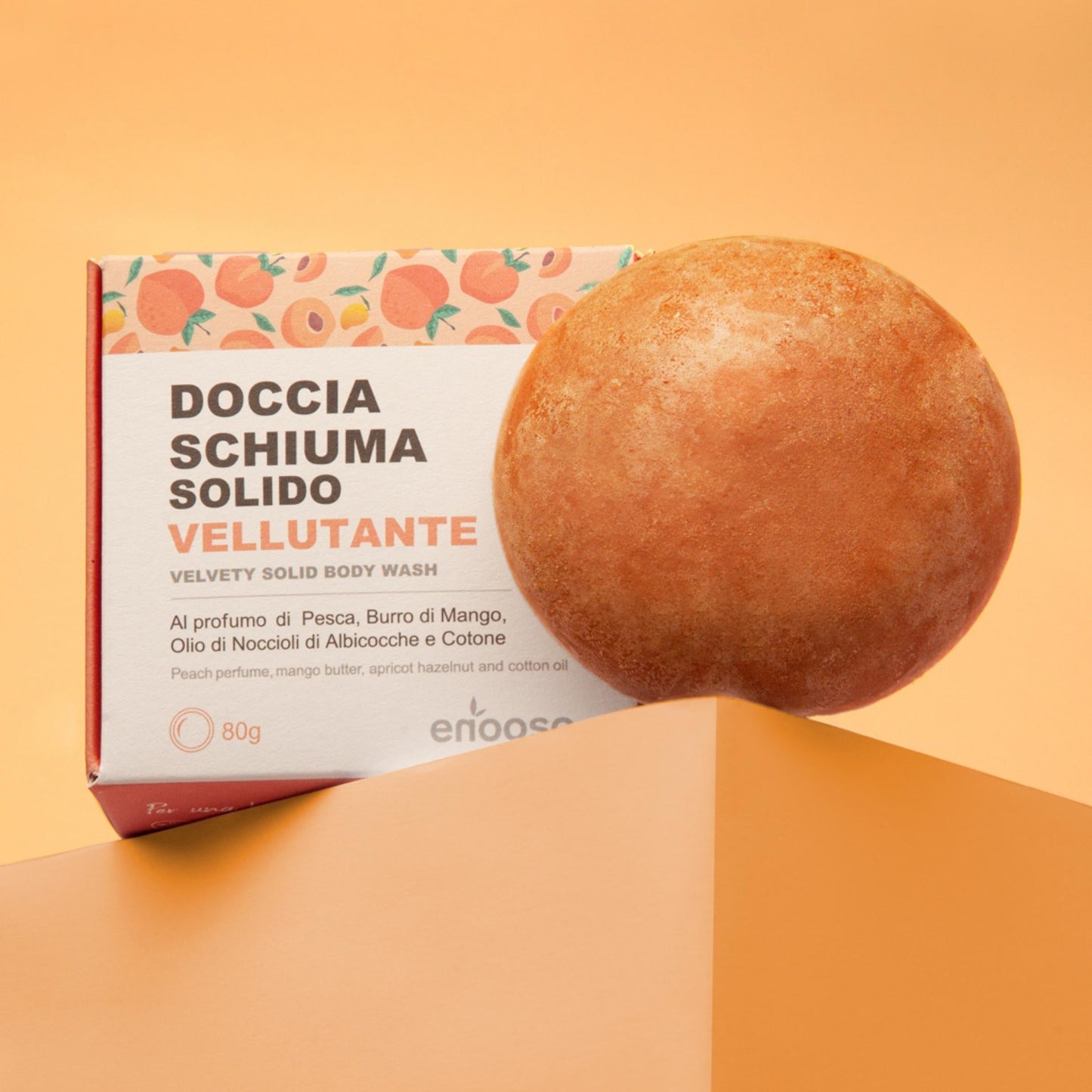 Samtiges Duschgel - Pfirsich und Mango