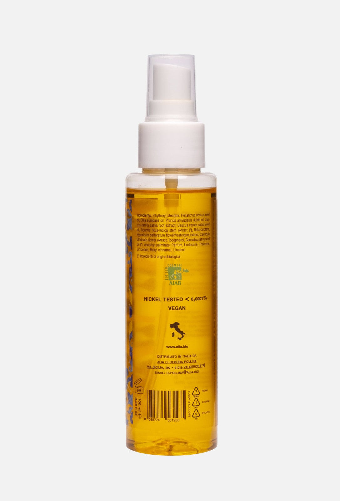 Olio Solare Spray Bio Alia Skin Care