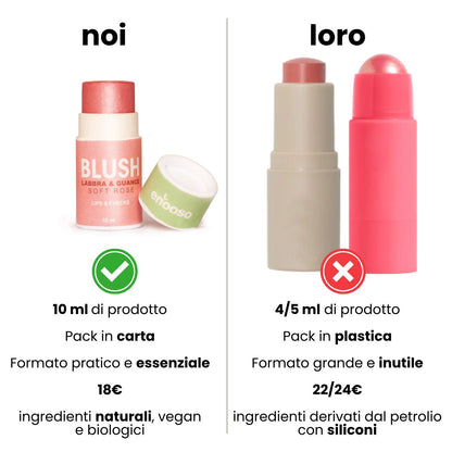 Blush Labbra e Guance - Soft Rose