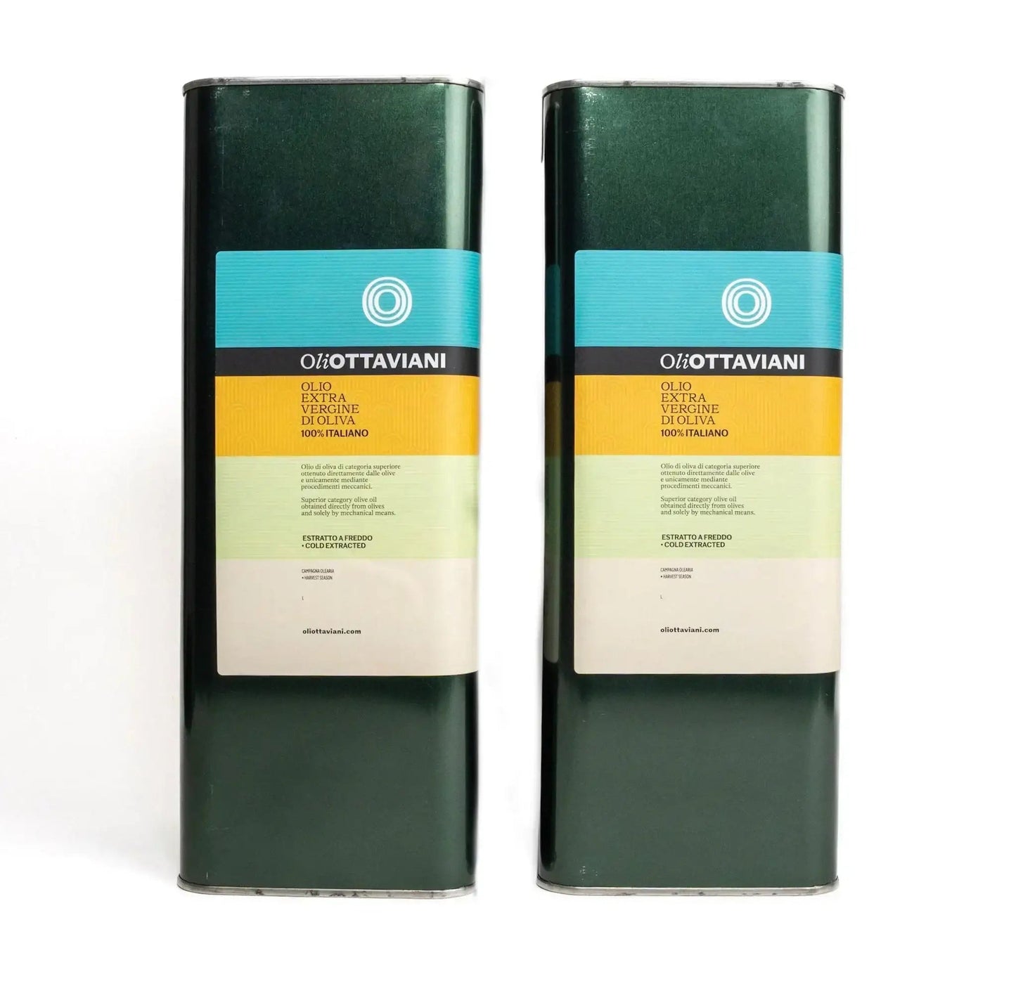 Olio Extravergine di Oliva in Lattina – Set 2×3L / 2×5L