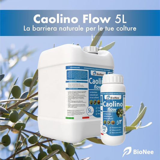 Caolino Flow in sospensione corroborante potenziatore difese naturali MOSCA DELL'OLIVO (5 L)