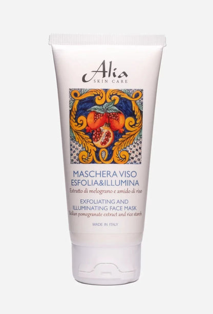 Máscara Facial Esfoliante e Iluminadora Alia Skin Care