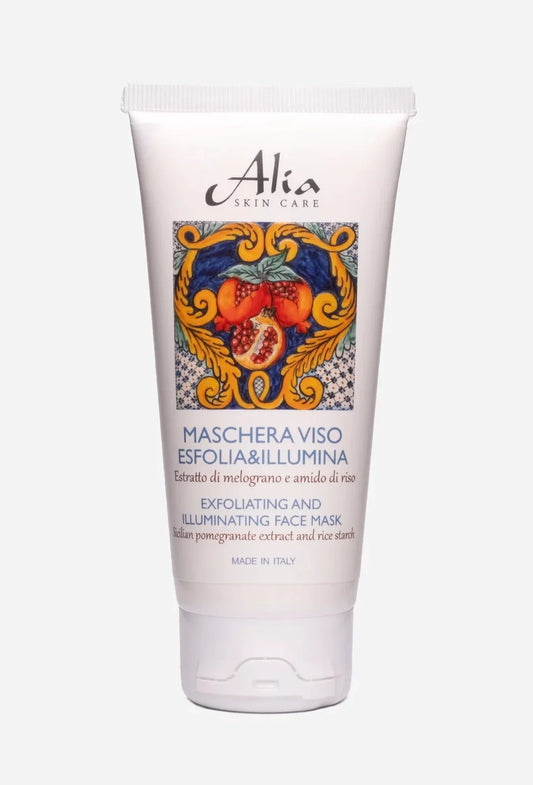 Máscara Facial Esfoliante e Iluminadora Alia Skin Care