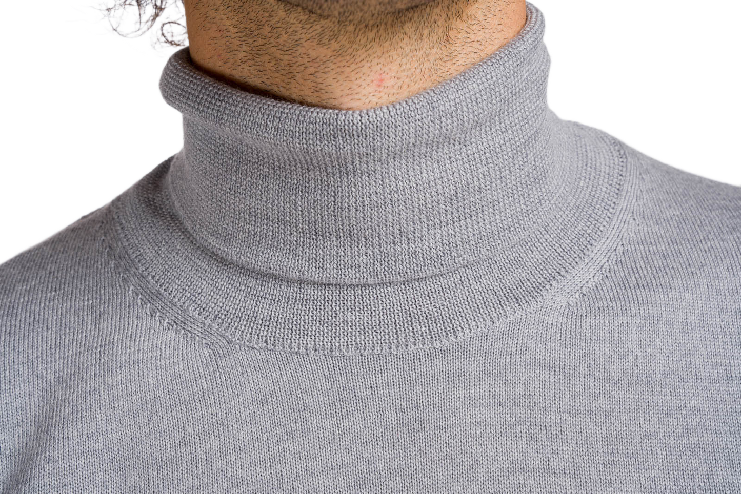 Alberto: classic men's turtleneck sweater