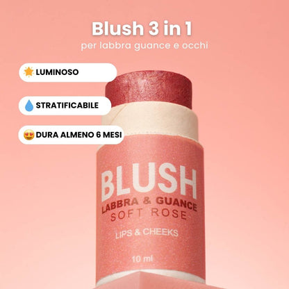 Lippenbalsam + Rouge Soft Rose