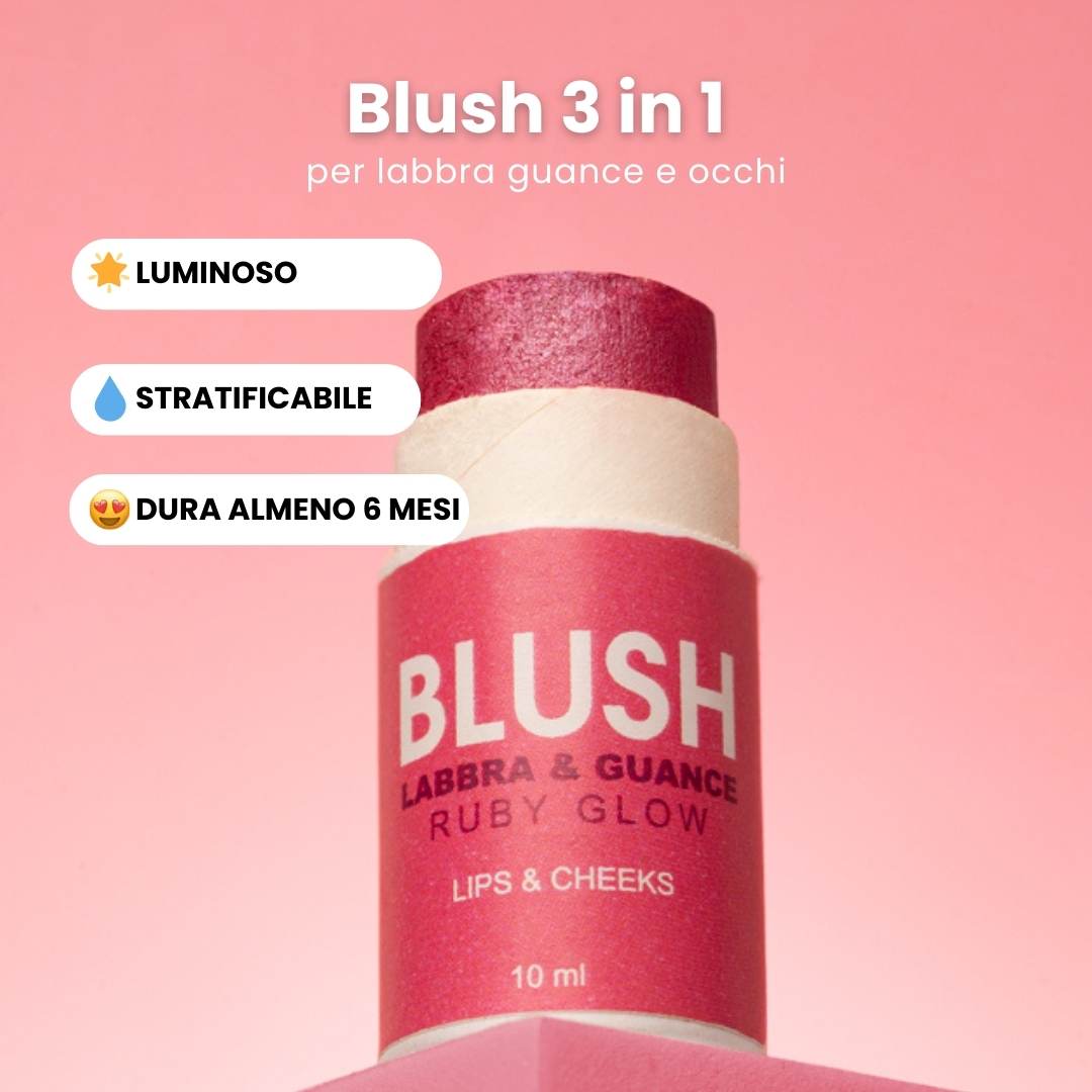 Lippenpeeling + Rouge Ruby Glow