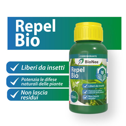 Repel Bio, Fortificante Natural para Plantas, Concentrado Hidrossolúvel, Proteção Eficaz e Segura, Livre de Insetos e Parasitas