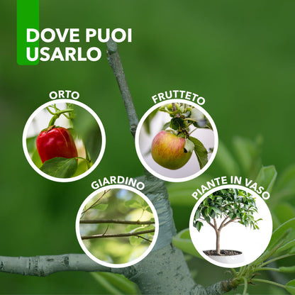 Mastice Per Innesti E Potature - Con Rame - Antibatterico Pasta Cicatrizzante Curativa Per Ferite Piante Alberi Arbusti (500 gr)