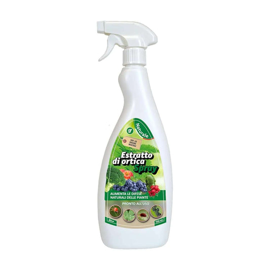 Natürliches Insektizid für Pflanzen 750 ml - Auf Basis von biologischem Brennnesselextrakt - Wirksam gegen Schildläuse, Blattläuse, Rote Spinne und Läuse - Spray