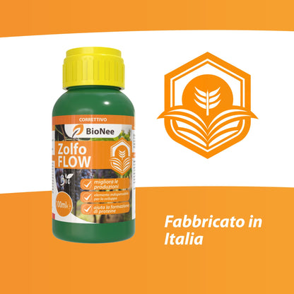 Zolfo Flow, Correttivo per Migliorare le Produzioni, 100 ml