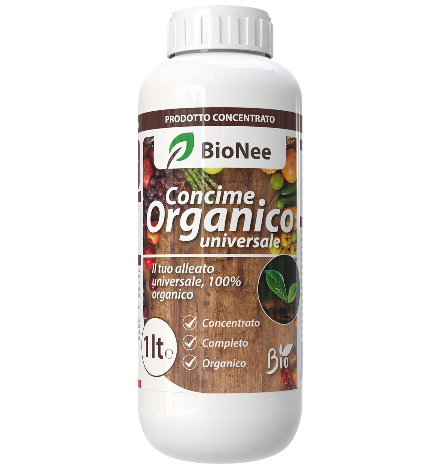 Engrais Universel Organique Liquide – Riche en Acides Aminés – Usage Racinaire et Foliaire – Autorisé en Agriculture Biologique – 1L – Nutriment pour Plantes Vigorantes