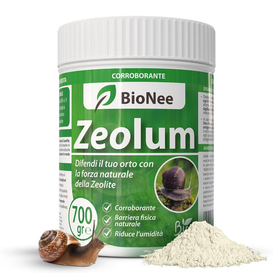 Zeolum – Barrière Naturelle à Base de Zéolite pour Potager et Jardin | Renfort Anti-Limaces pour Usage Amateur | Poudre Sèche ou Pulvérisée | Agriculture Biologique