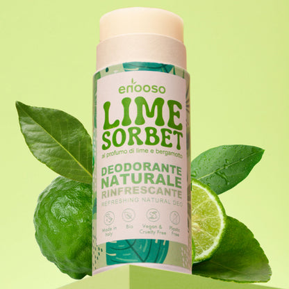 Erfrischendes festes Deodorant - Lime Sorbet