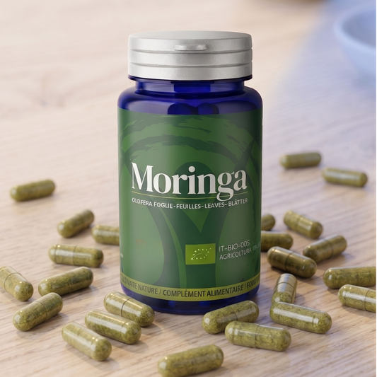 Organic Moringa Oleifera in Capsules | 50 Capsules