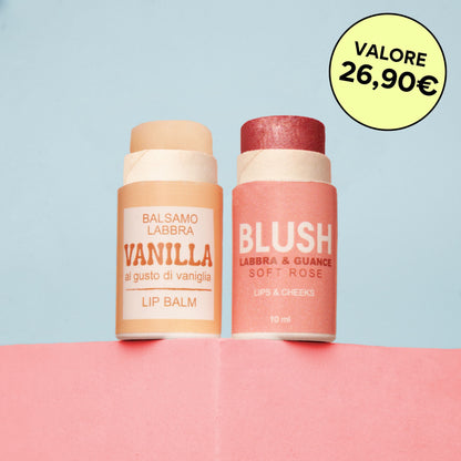Lippenbalsam + Rouge Soft Rose