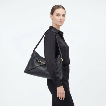Allicia Borsa a Tracolla in Vera Pelle
