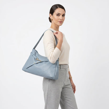 Allicia Borsa a Tracolla in Vera Pelle