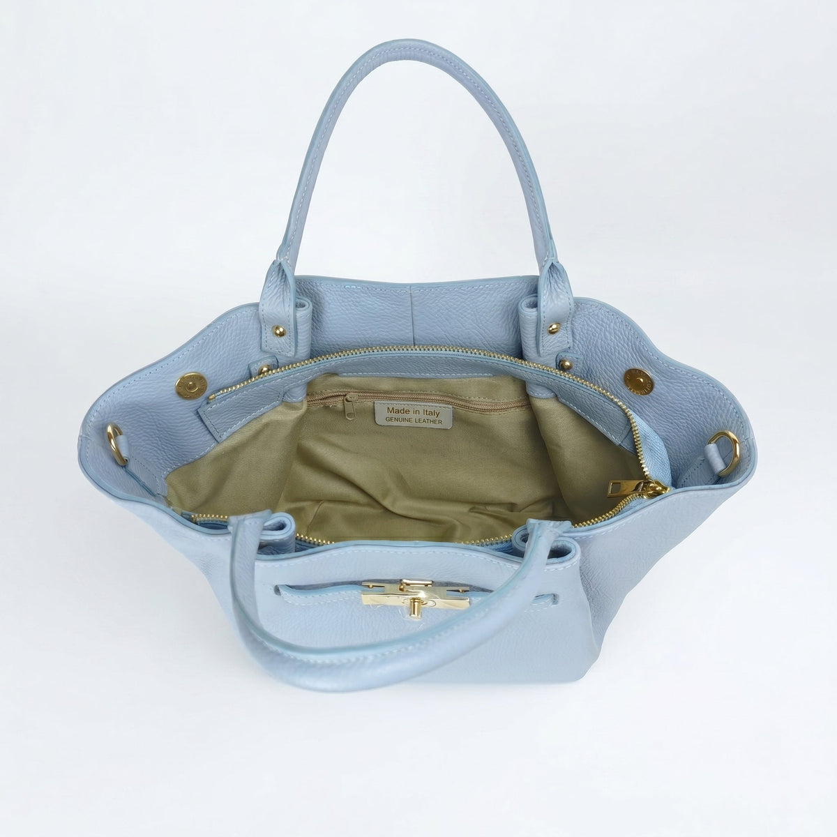 Azura Tote-Tasche aus echtem Leder