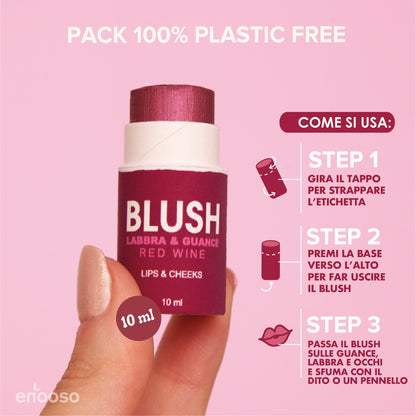 Lip and Cheek Blush - Red Wine