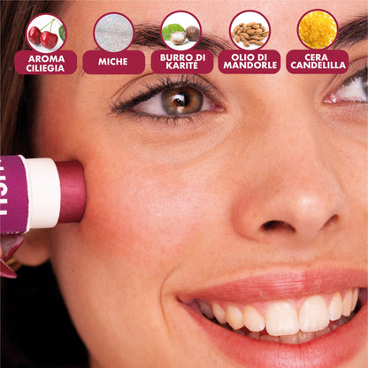 Lip and Cheek Blush - Red Wine