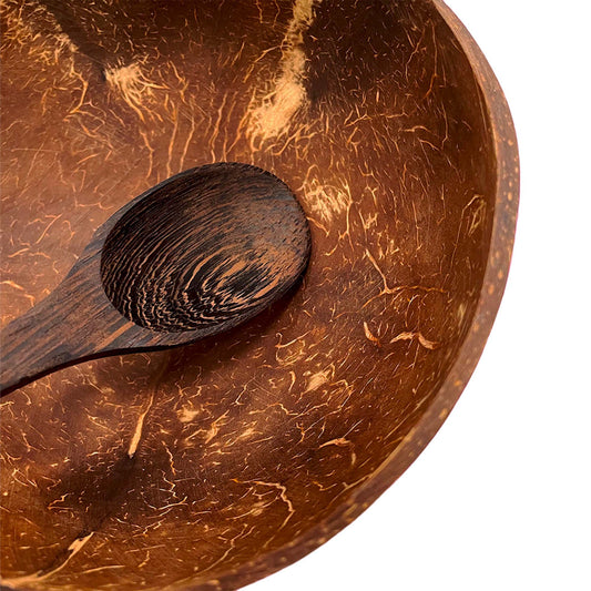 Cocco Bowl Artigianali iHealthy – Set Ciotola e Cucchiaio Eco-Friendly