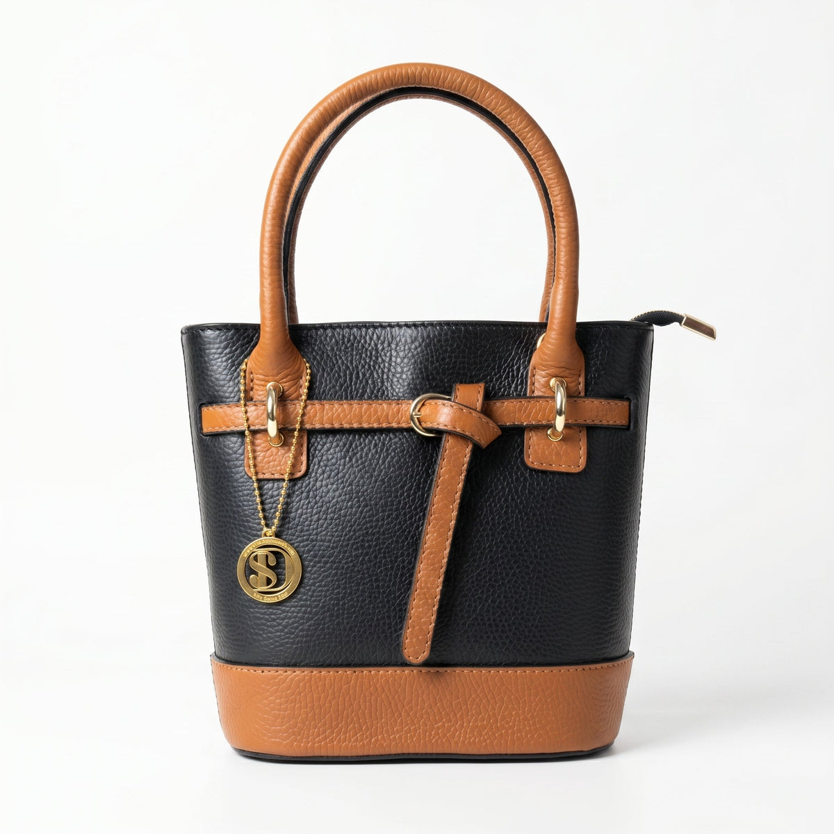 Bucky Borsa in Vera Pelle