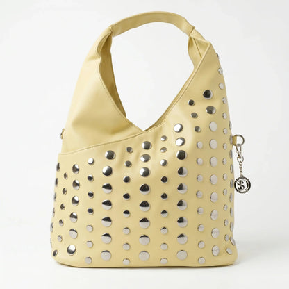 Silver Dot Borsa Grande in Ecopelle