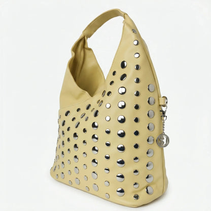 Silver Dot Borsa Grande in Ecopelle