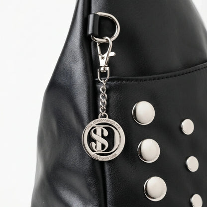 Silver Dot Borsa Grande in Ecopelle