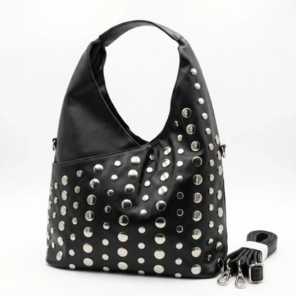 Silver Dot Borsa Grande in Ecopelle