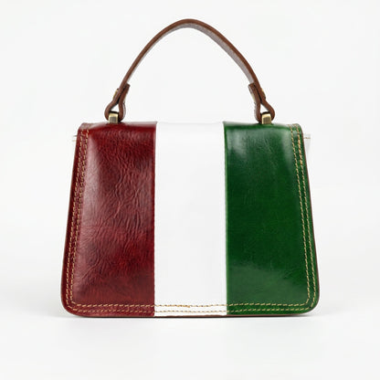Torre Mini Borsa in Vera Pelle