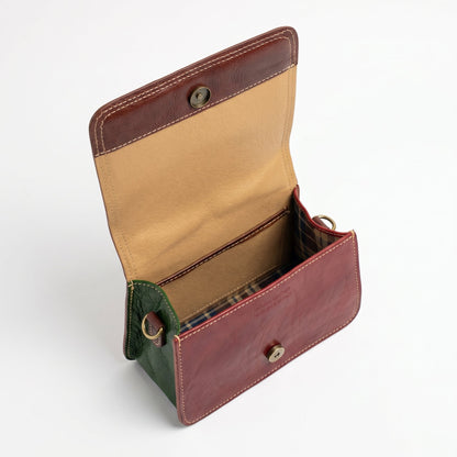 Torre Mini Borsa in Vera Pelle