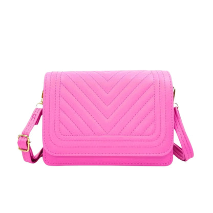 Bolsa Matelassê com Triângulos