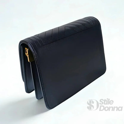 Bolsa Matelassê com Triângulos